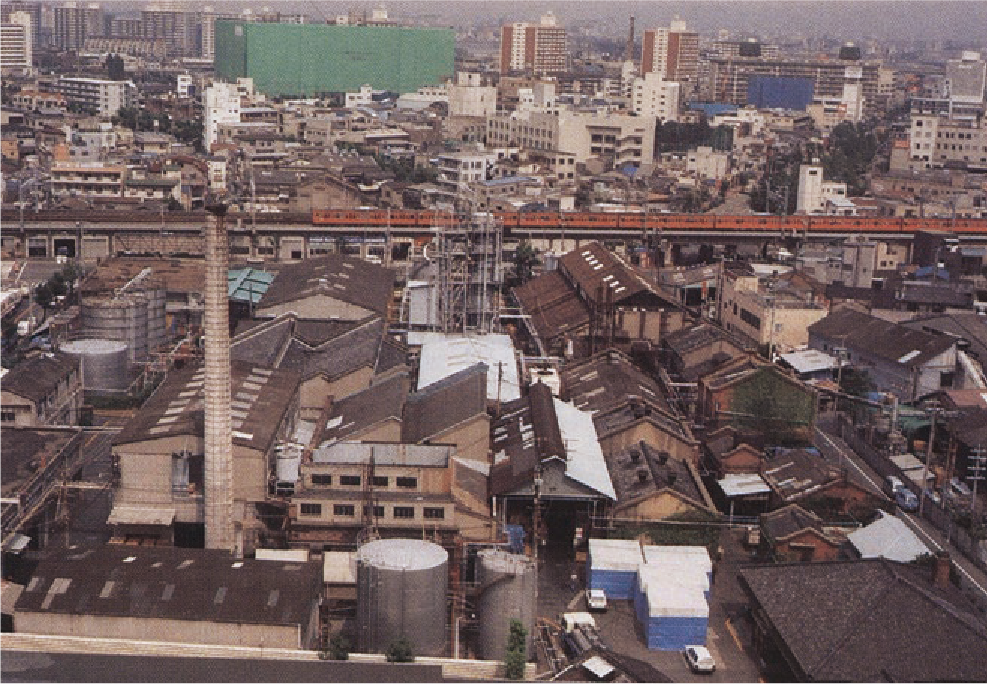 野田工場から北向き